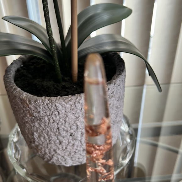 Vintage lucite Candle With Holder - Picture 10 of 12